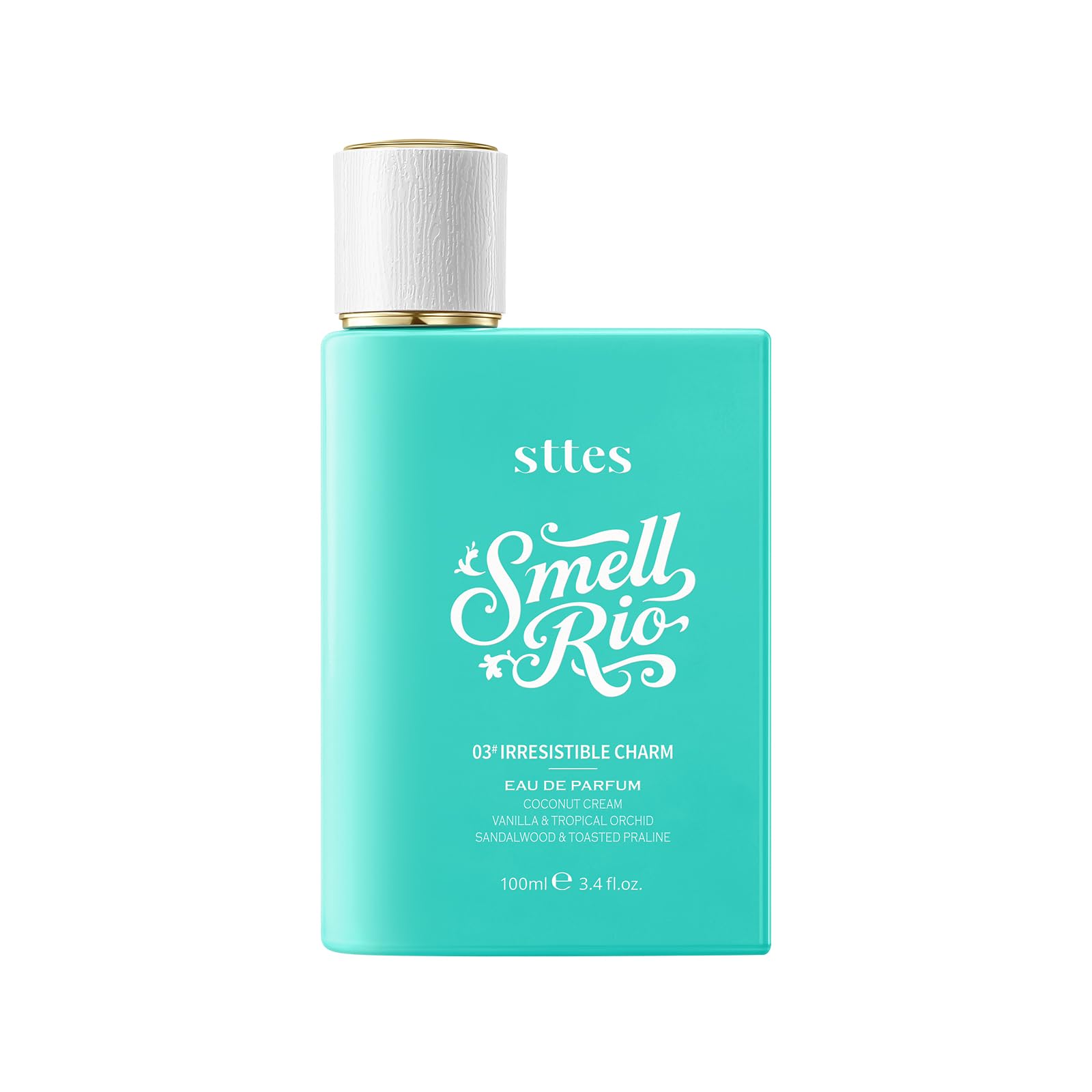 Sttes Smell Rio 03# elegant bottle design elevates any vanity