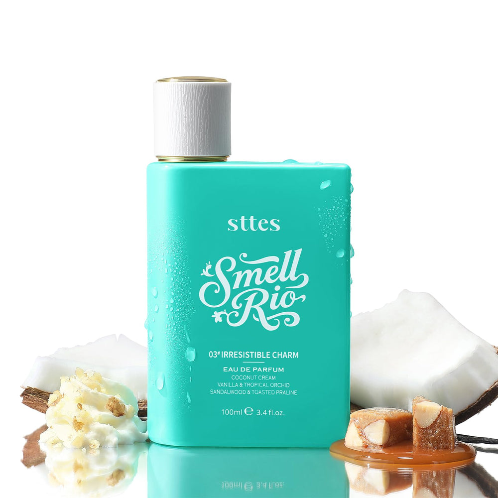 Sttes Smell Rio 03# bottle with coconut vanilla notes for lasting scent