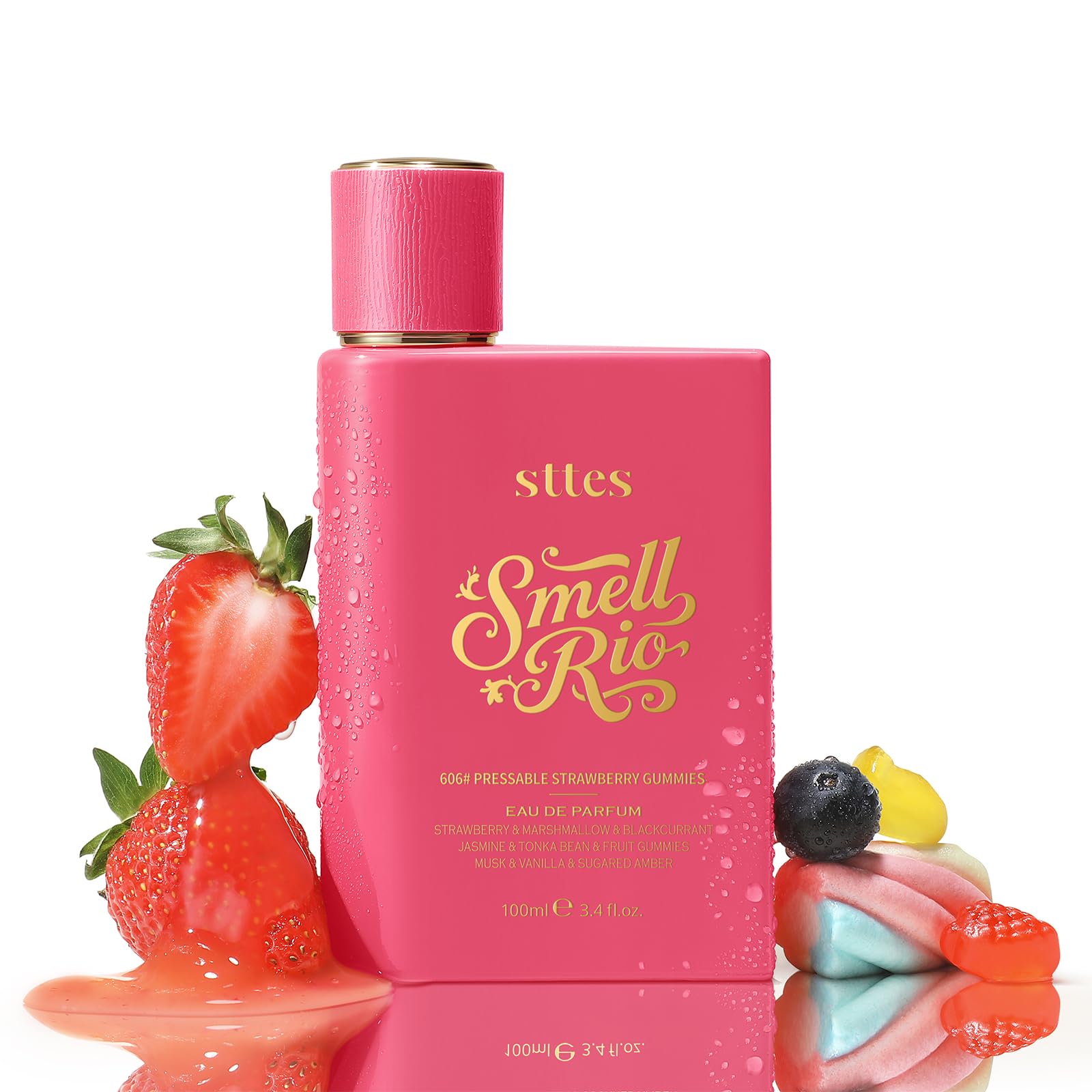 Sttes Smell Rio 606 front bottle view for daily use and confident scent.