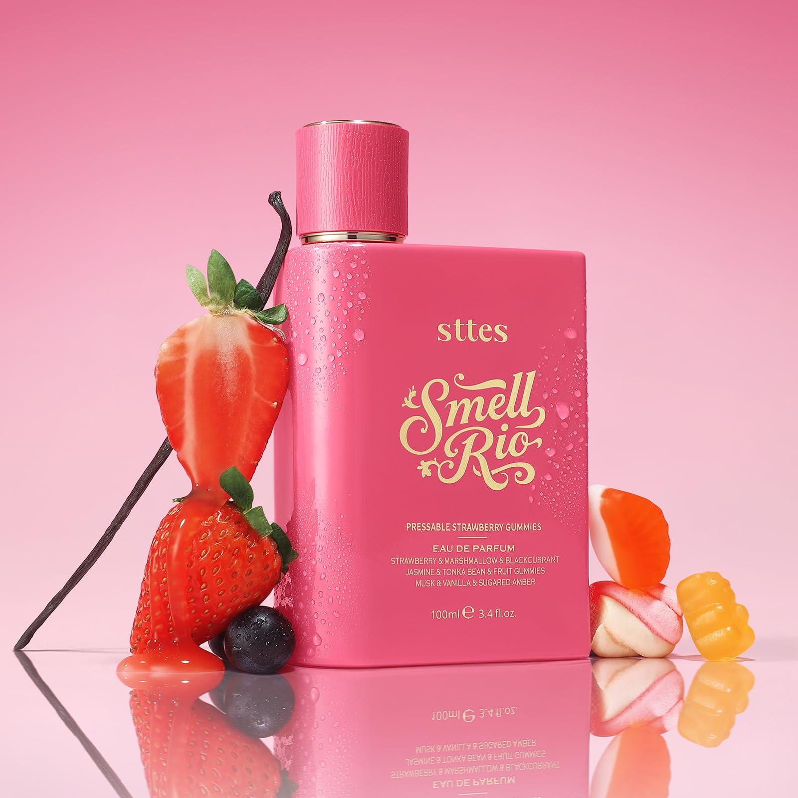 Sttes Smell Rio 606 vanilla note detail highlights creamy depth.