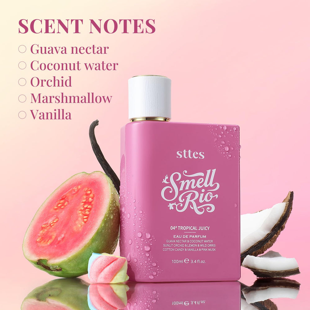 Sttes Smell Rio Perfume orchid accord elevates tropical sophistication.