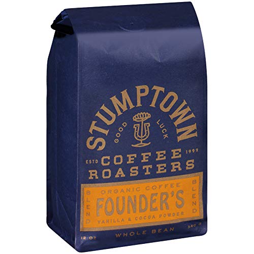 Stumptown Founder's Blend brewing variables—grind and water temperature shape taste.