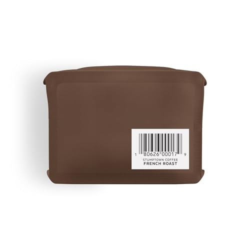 Stumptown French Roast dark roast beans deliver smoky, full-bodied flavor.
