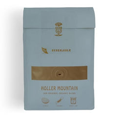 Stumptown Holler Mountain coffee beans closeup highlighting aroma and versatility.