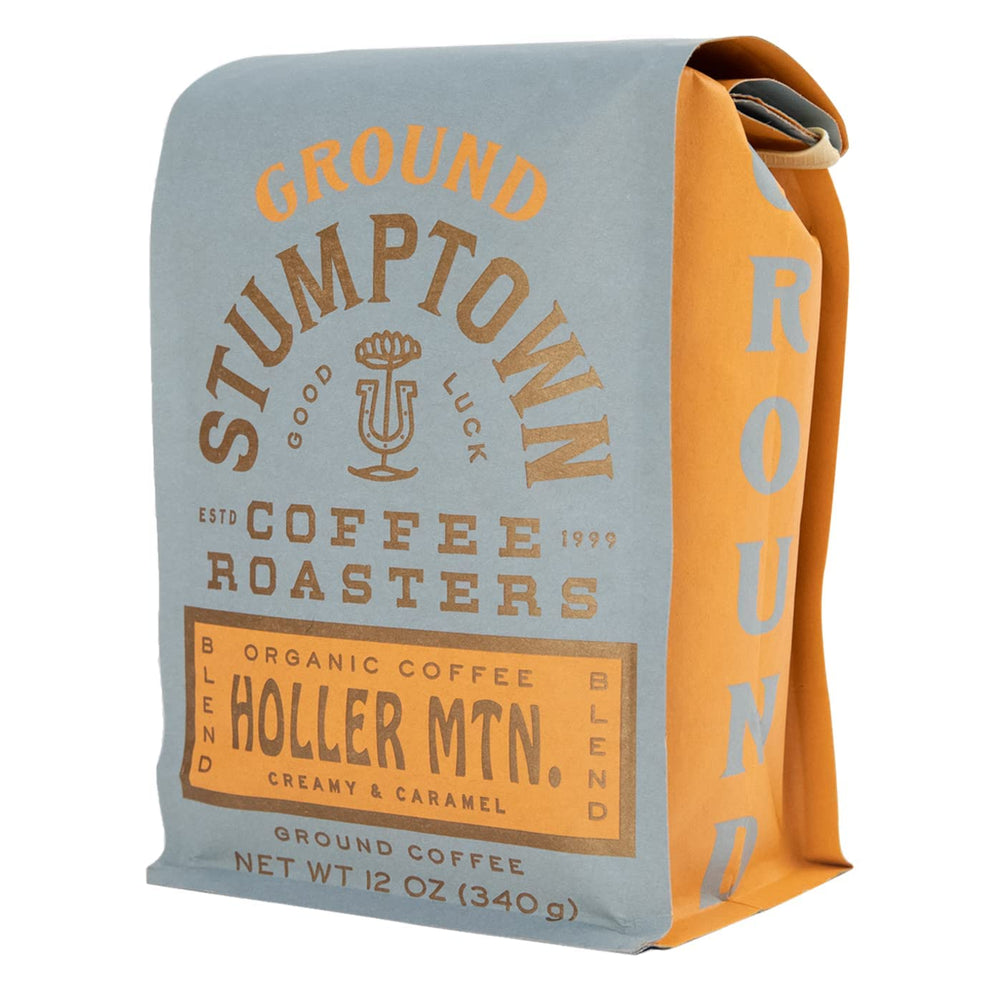 Stumptown Holler Mountain espresso shot reveals bright citrus under sweetness