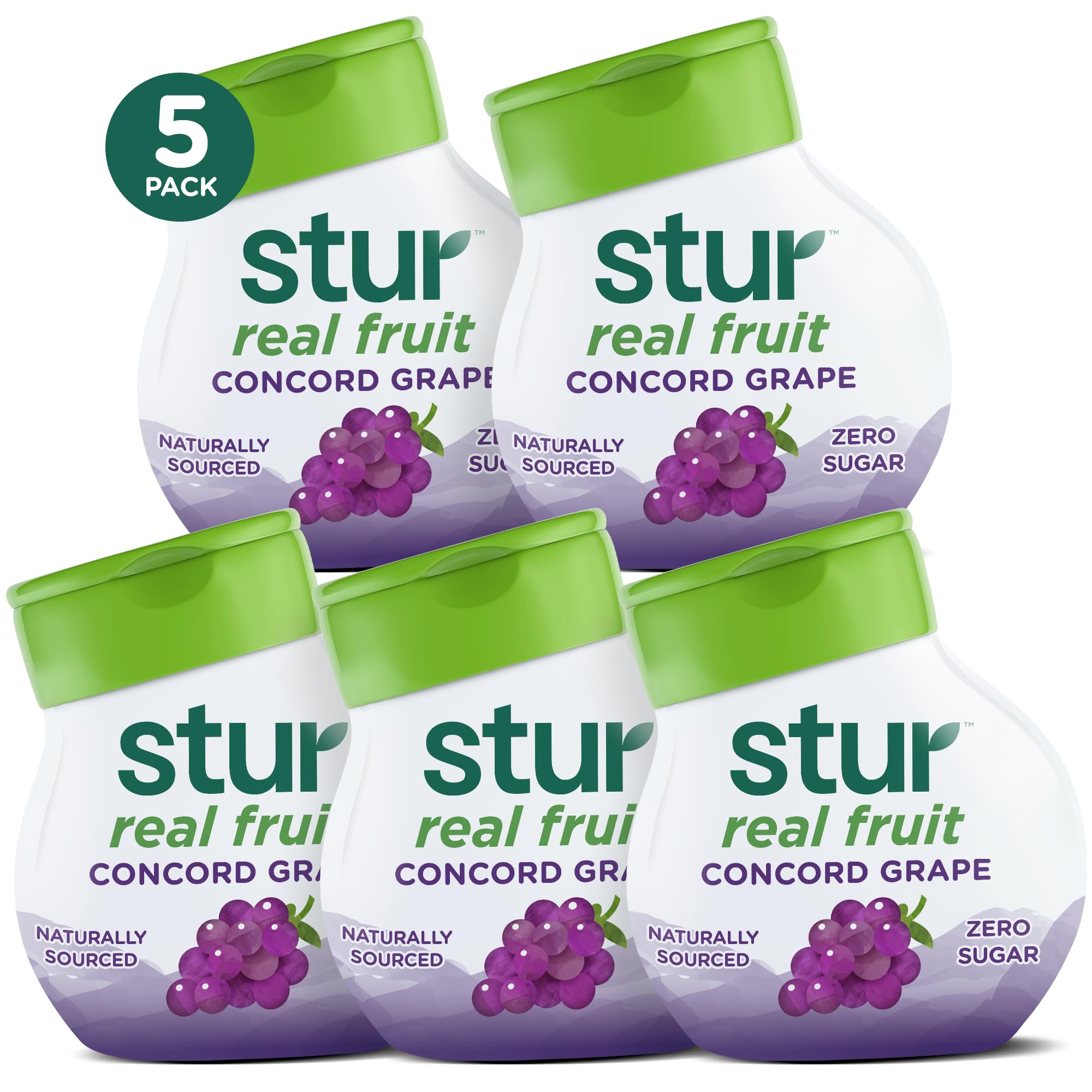 Stur Concord Grape liquid enhancer bottle ready for hydration without calories