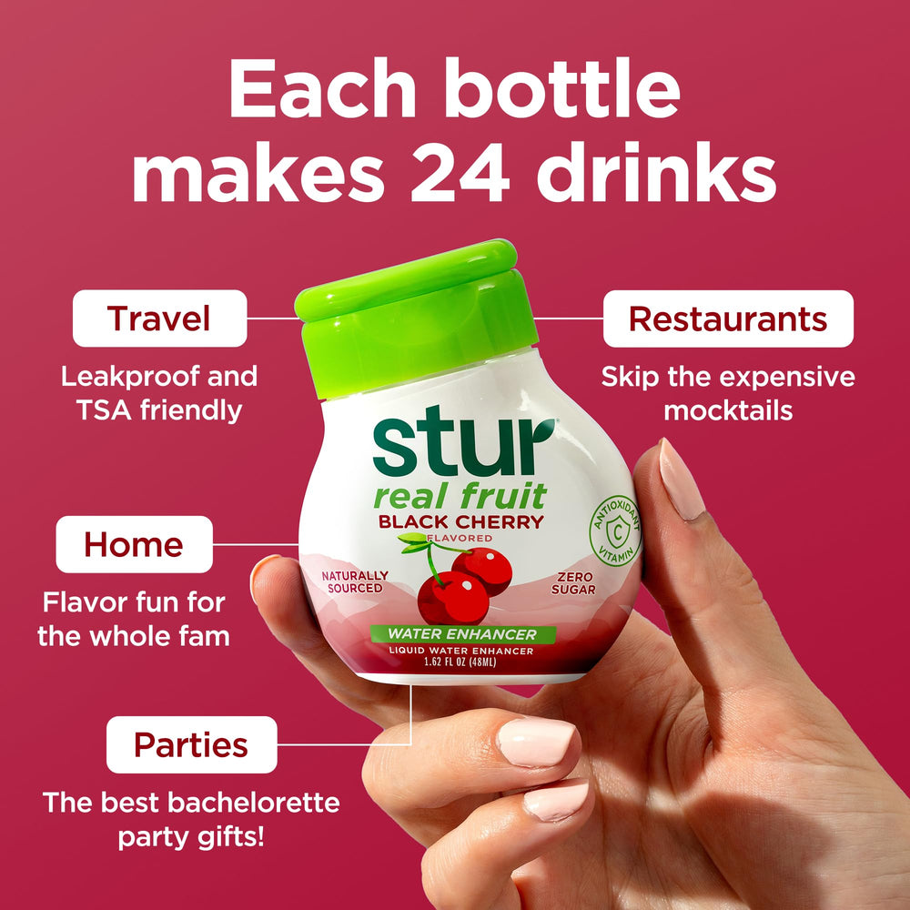 Stur five-pack hydration option for busy days and on-the-go living.