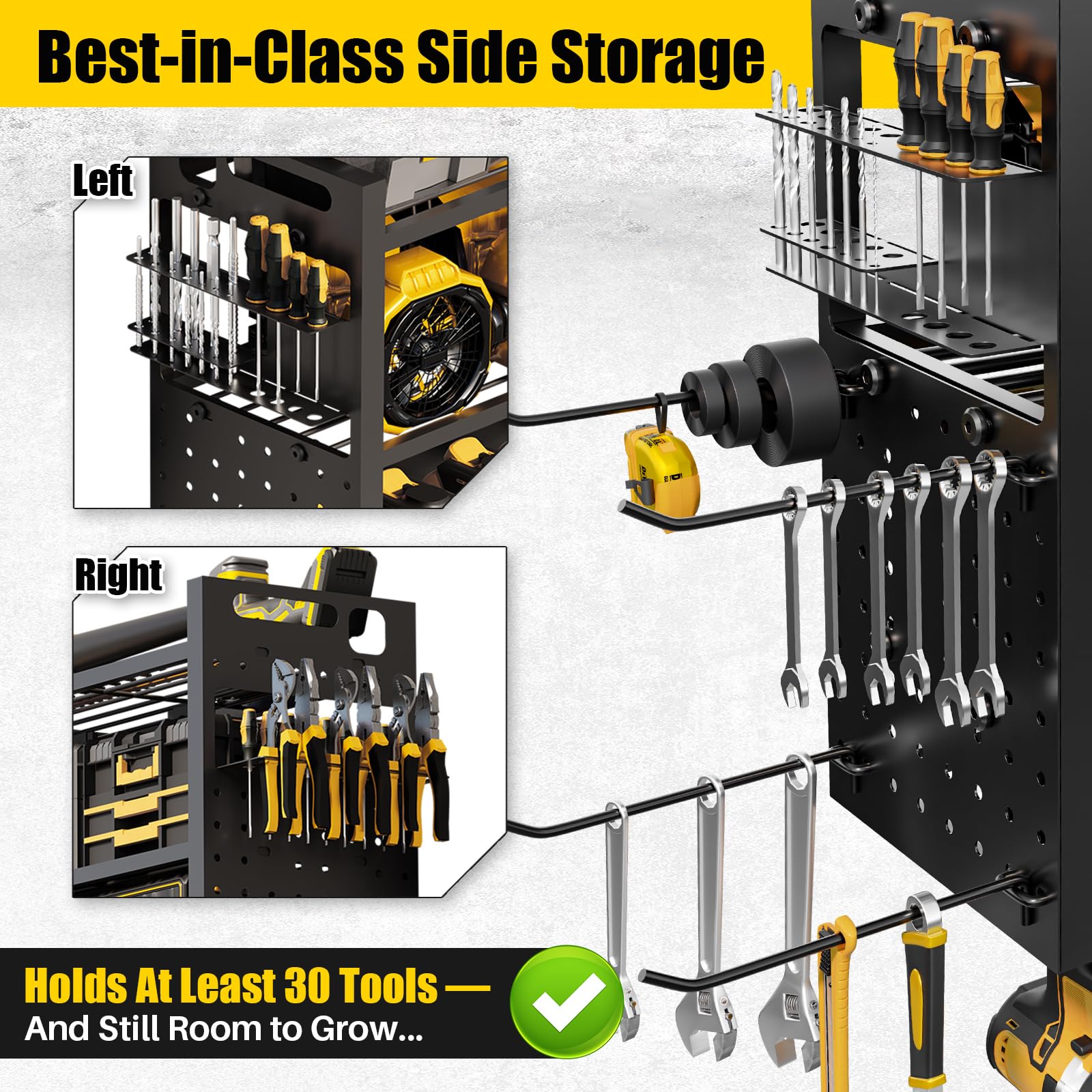 STURDIFLOW steel frame supports up to 620 lbs.