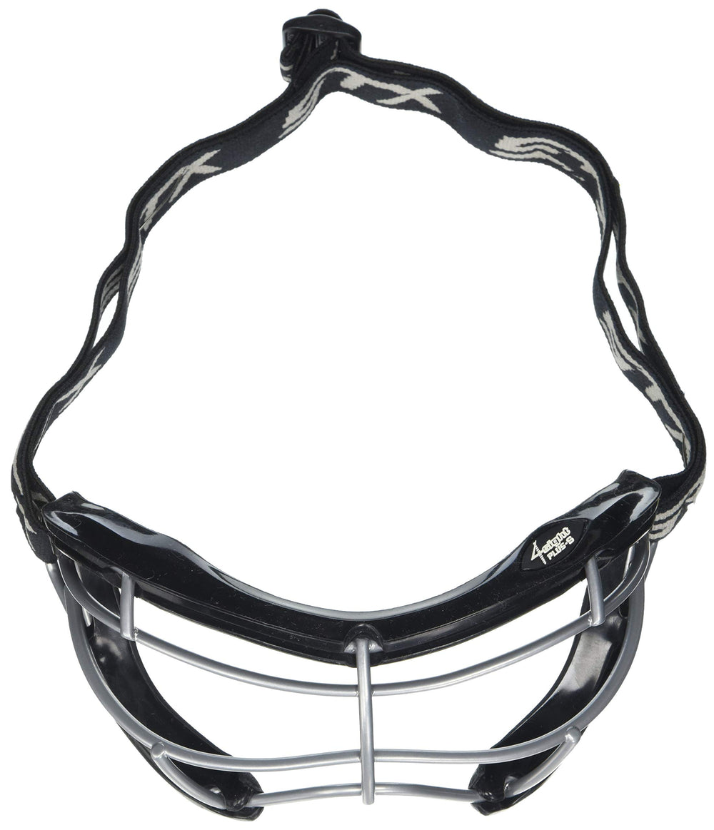STX 4Sight+ S adult lacrosse goggle strap closeup showing secure, lightweight fit.