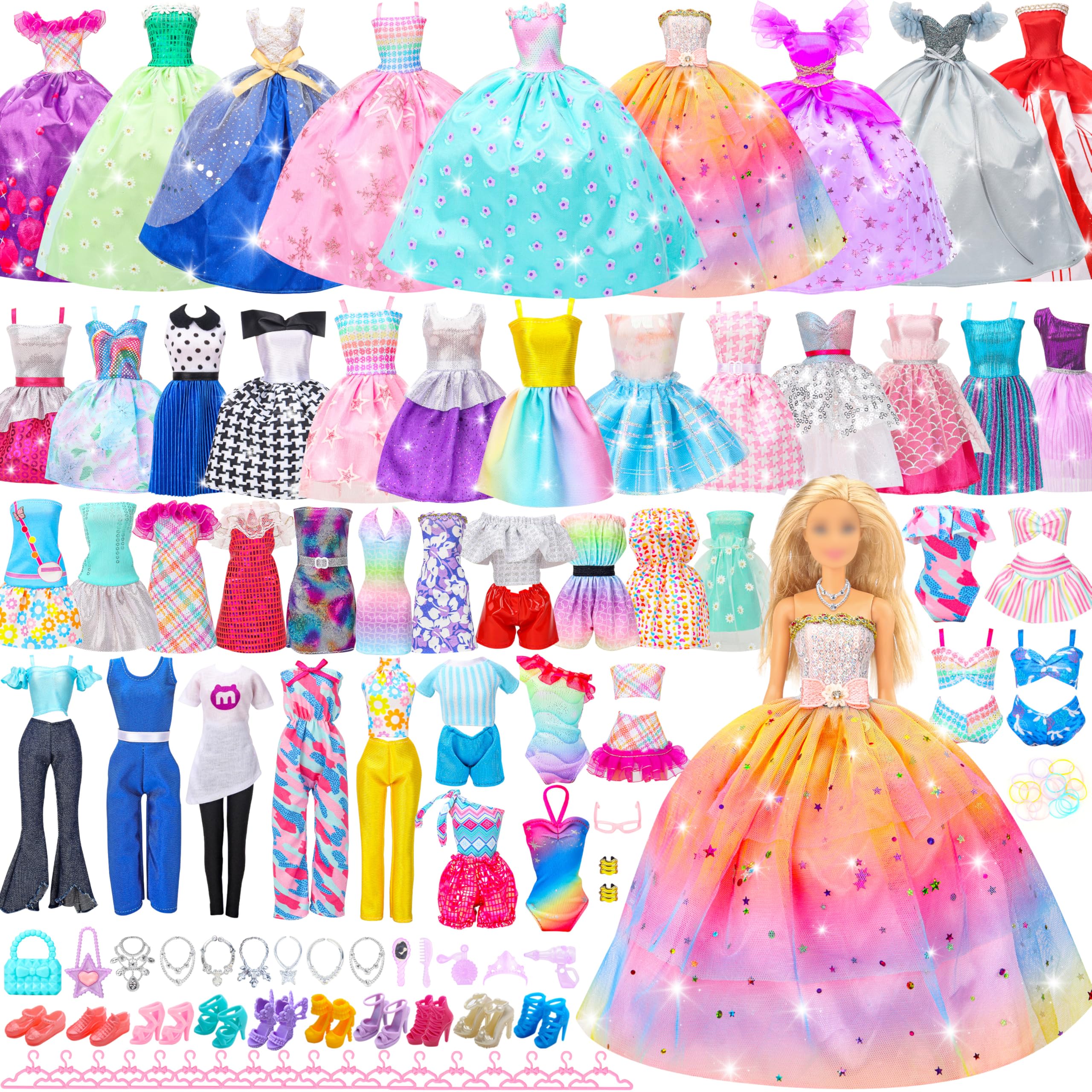 Style Shine wedding gown dress for imaginative play