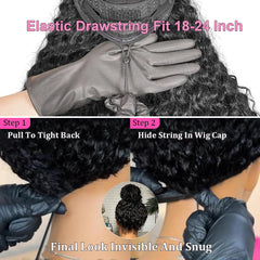 StyleLife pre-plucked hairline close-up for natural appearance.