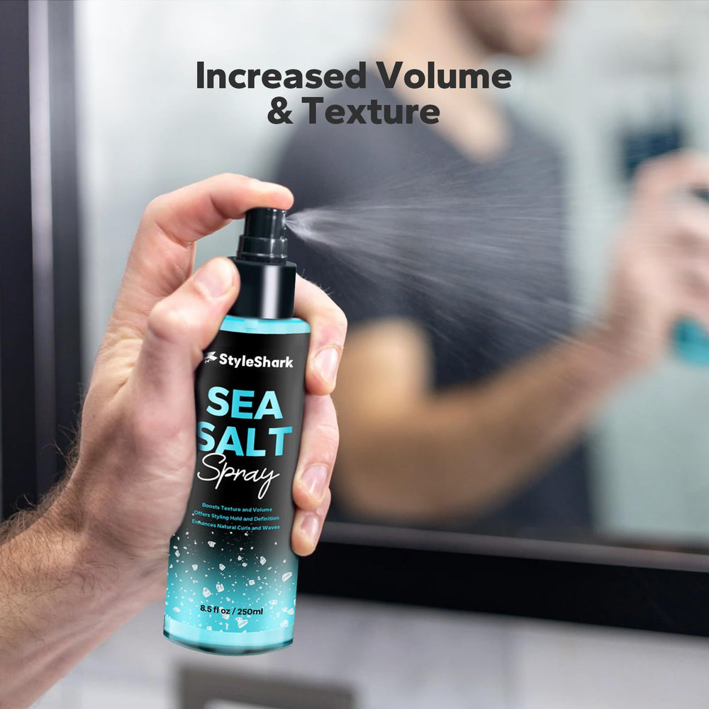 StyleShark Sea Salt Spray texture definition for defined waves and tousled styles