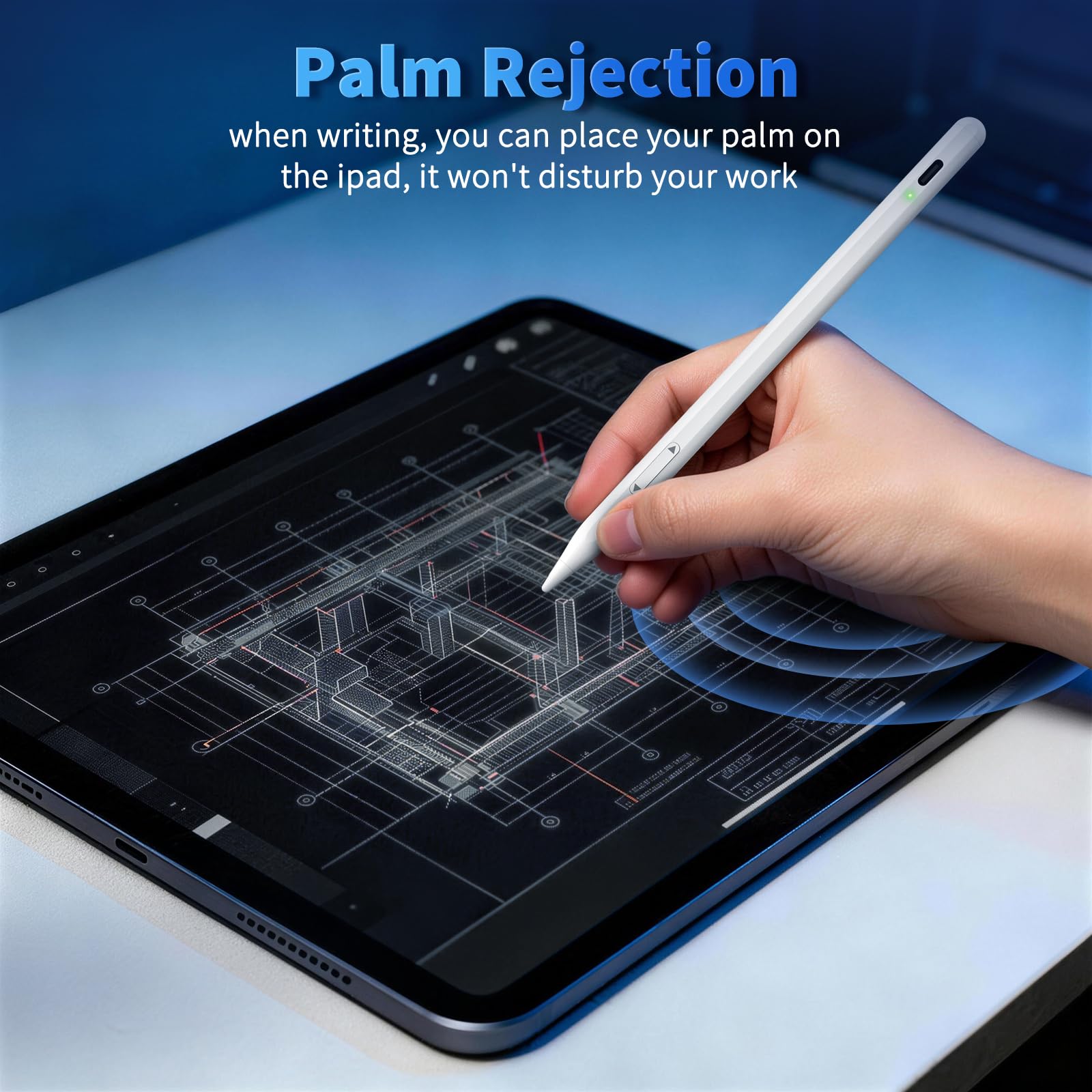Includes replacement tips and a Type-C cable in gift-style packaging
