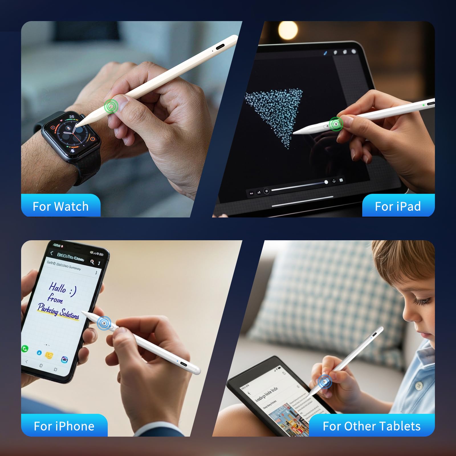 STYLUSHOME 1.5 mm nib delivers smooth writing and high precision