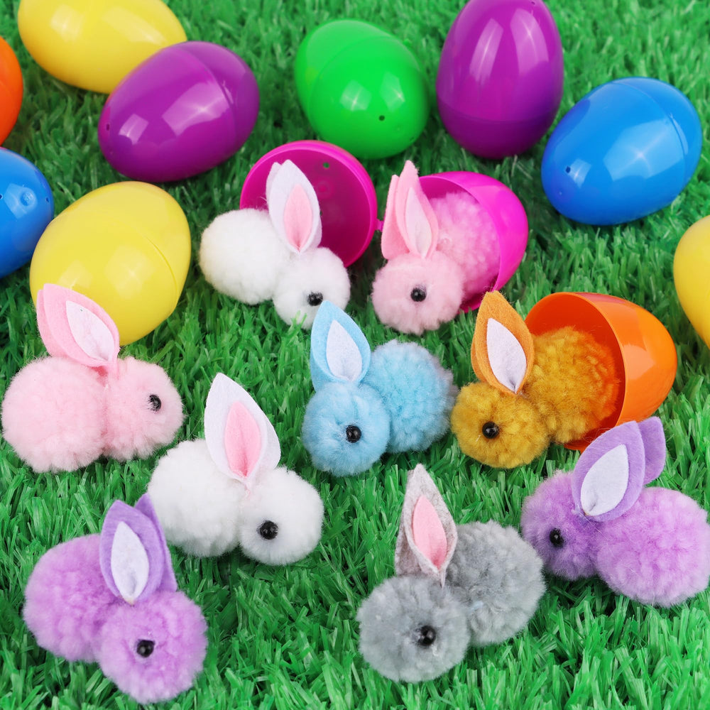 StzMamil plush bunny inside an egg inspires joyful Easter egg hunts.