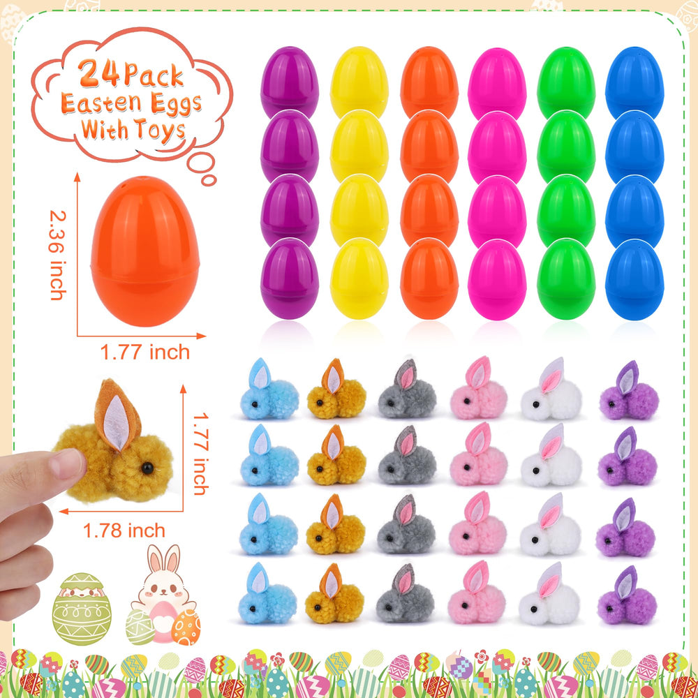 StzMamil six-color eggs add vibrant variety for kids' hunts.