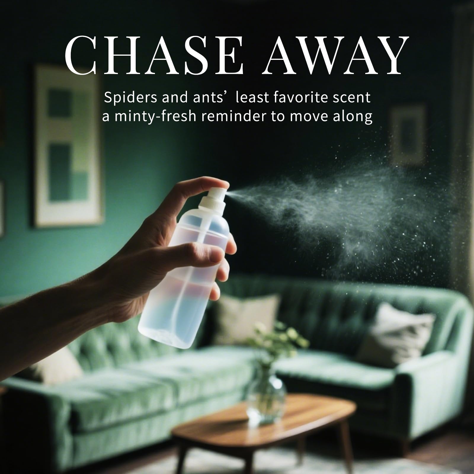 Diffuser scene with SU JUABA peppermint oil aroma