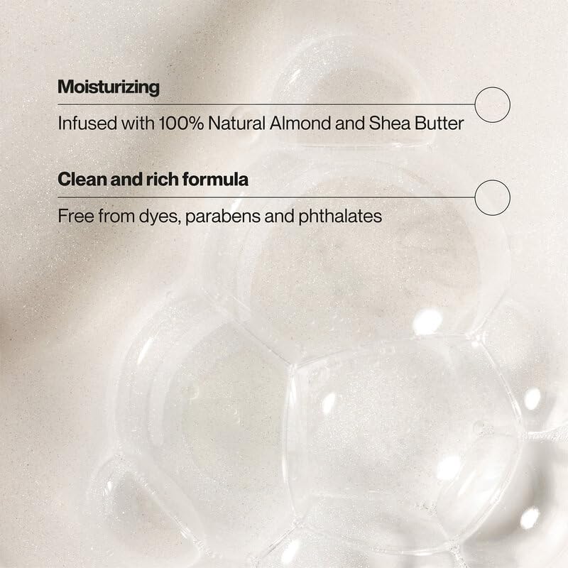 Suave Almond & Shea Butter Shampoo creates creamy lather for detangling