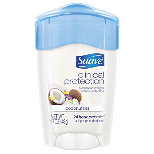 Suave Coconut Kiss bottle-label highlighting dermatology-tested protection