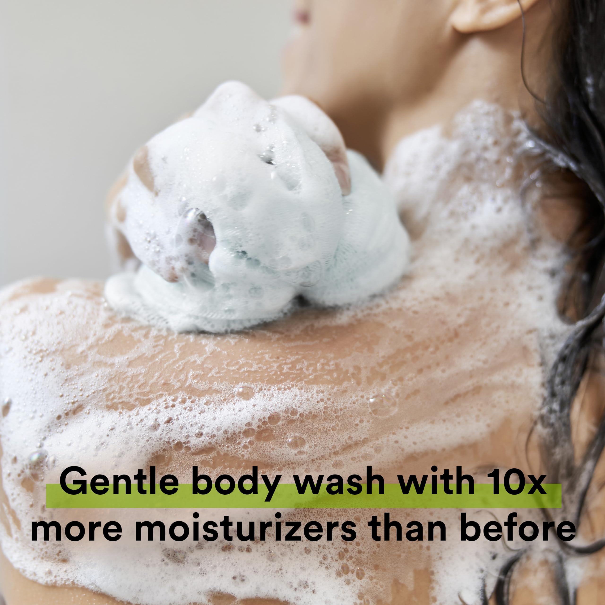 Suave Essentials Vitamin E-infused wash supports daily skin conditioning