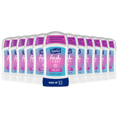 Suave Fresh Vibes Berry Bliss deodorant stick; 12-pack, aluminum-free for all-day freshness