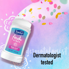 Close look at juicy berry fragrance notes in Berry Bliss deodorant