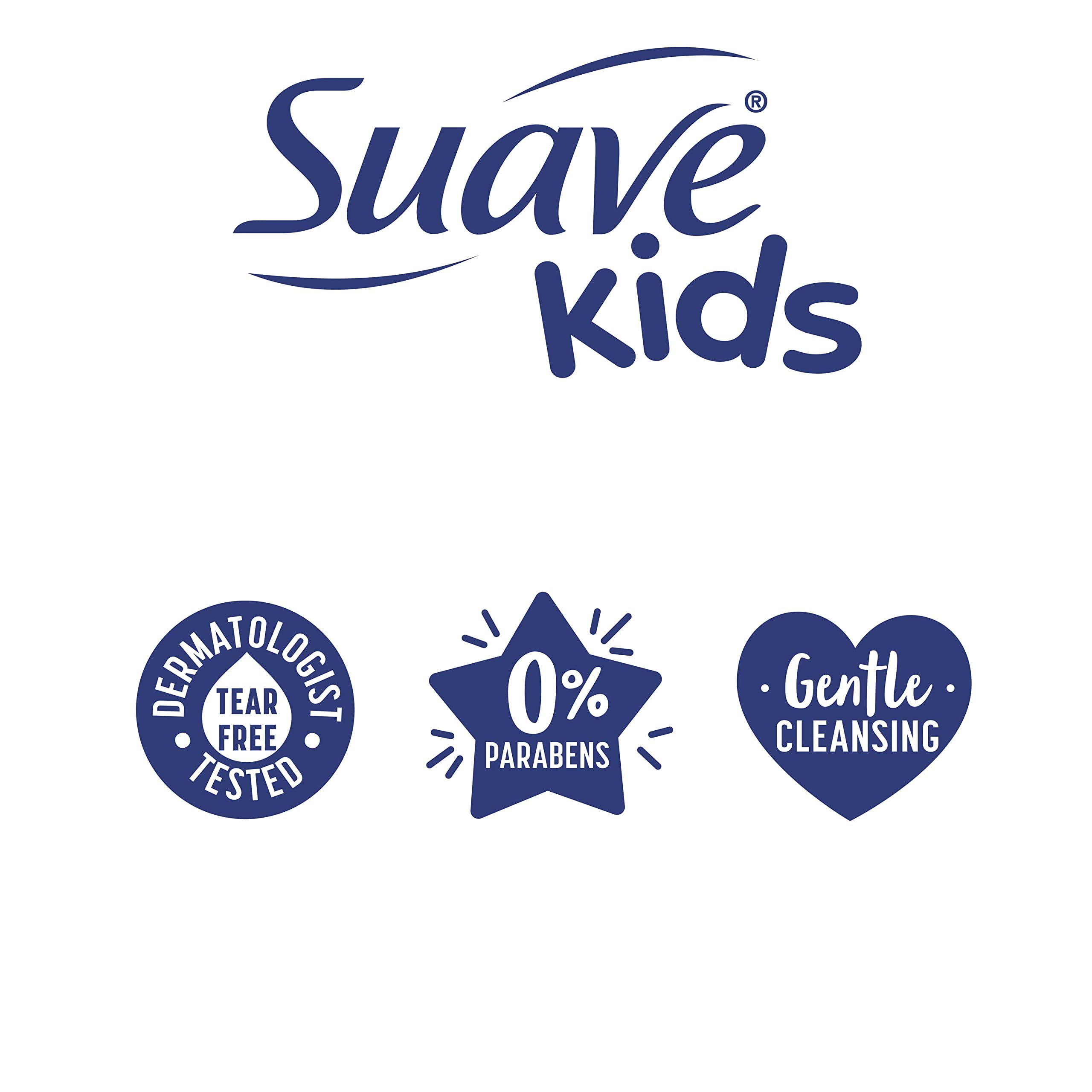 Suave Kids Purely Fun 3-in-1 formula is parabens- and dyes-free