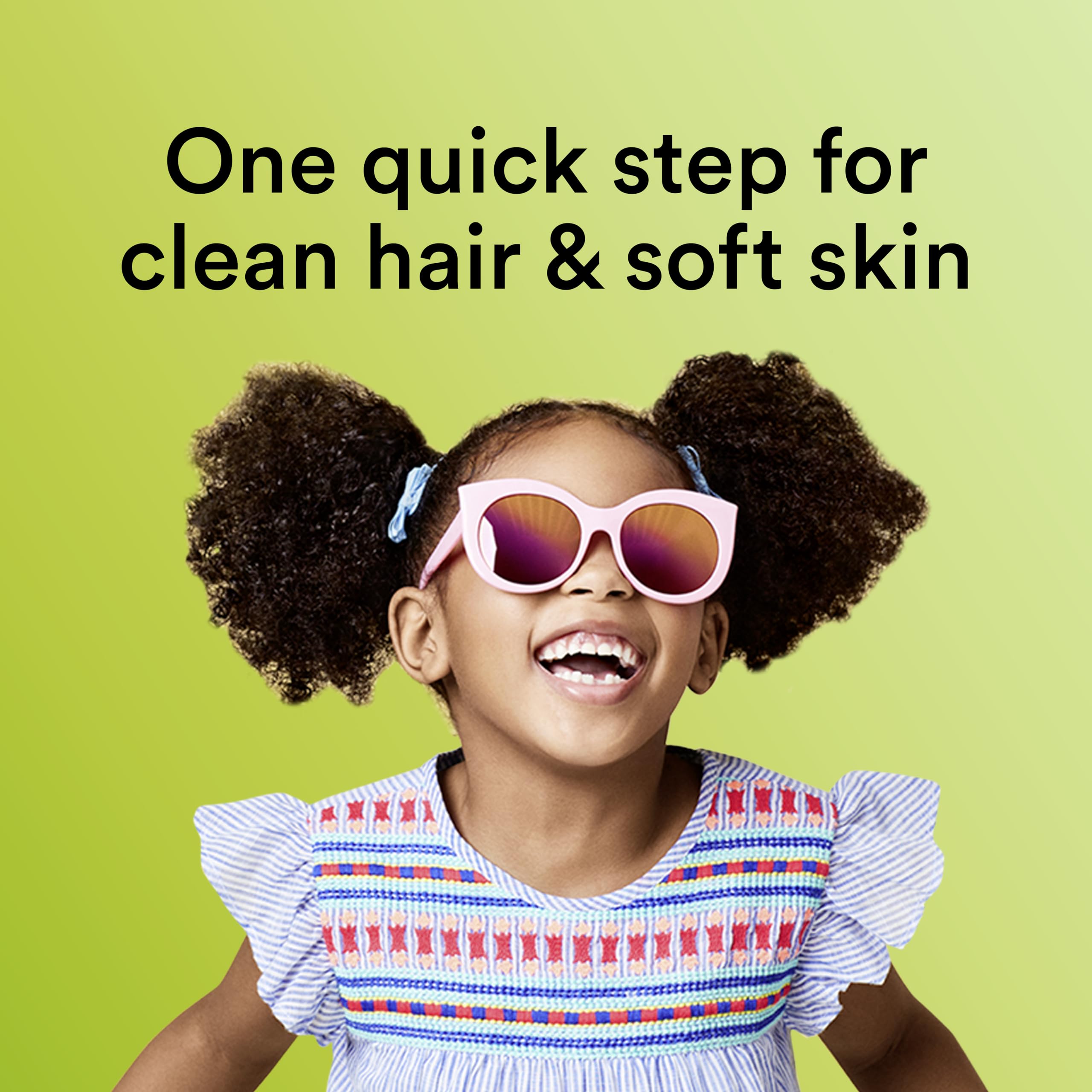 Six-pack Suave Kids Wacky Melon 3-in-1 bottles for busy families.