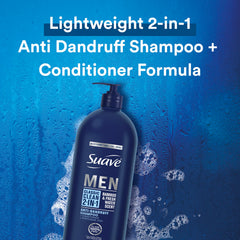 Suave Men bamboo scent packaging highlighting eco-friendly bottle