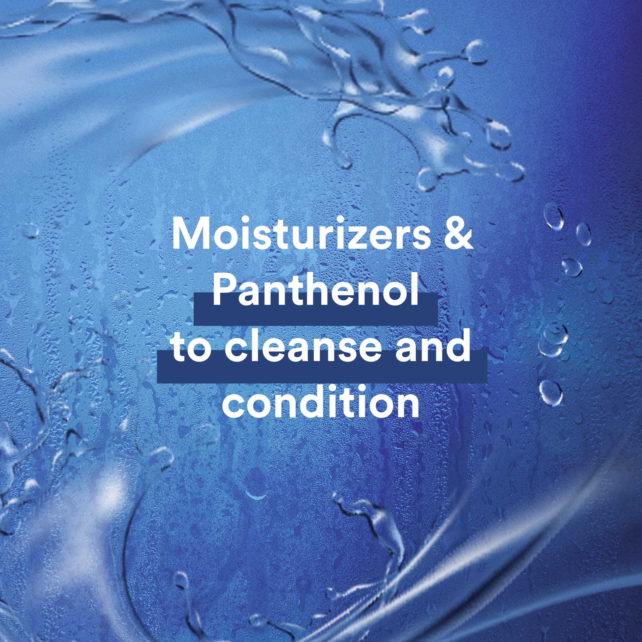 Suave Men Ocean Charge lather showing rich cleansing action