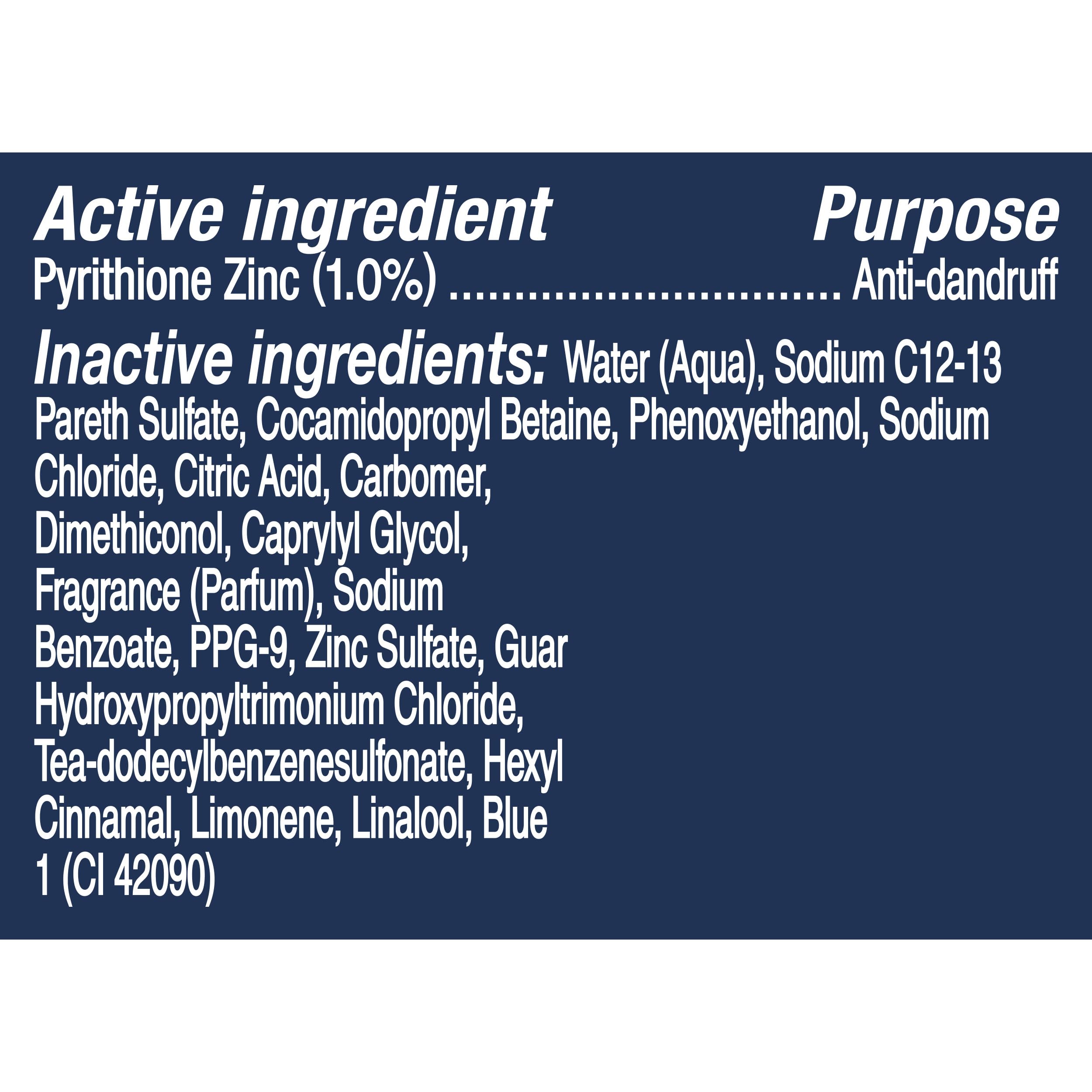 Recycled plastic bottle with Suave Men label emphasizing sustainability