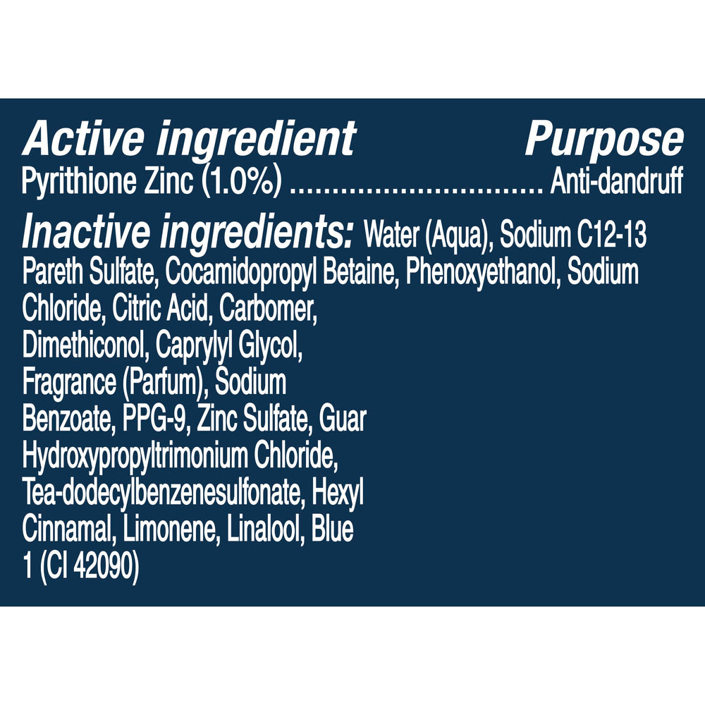 Recycled plastic bottle with Suave Men label emphasizing sustainability