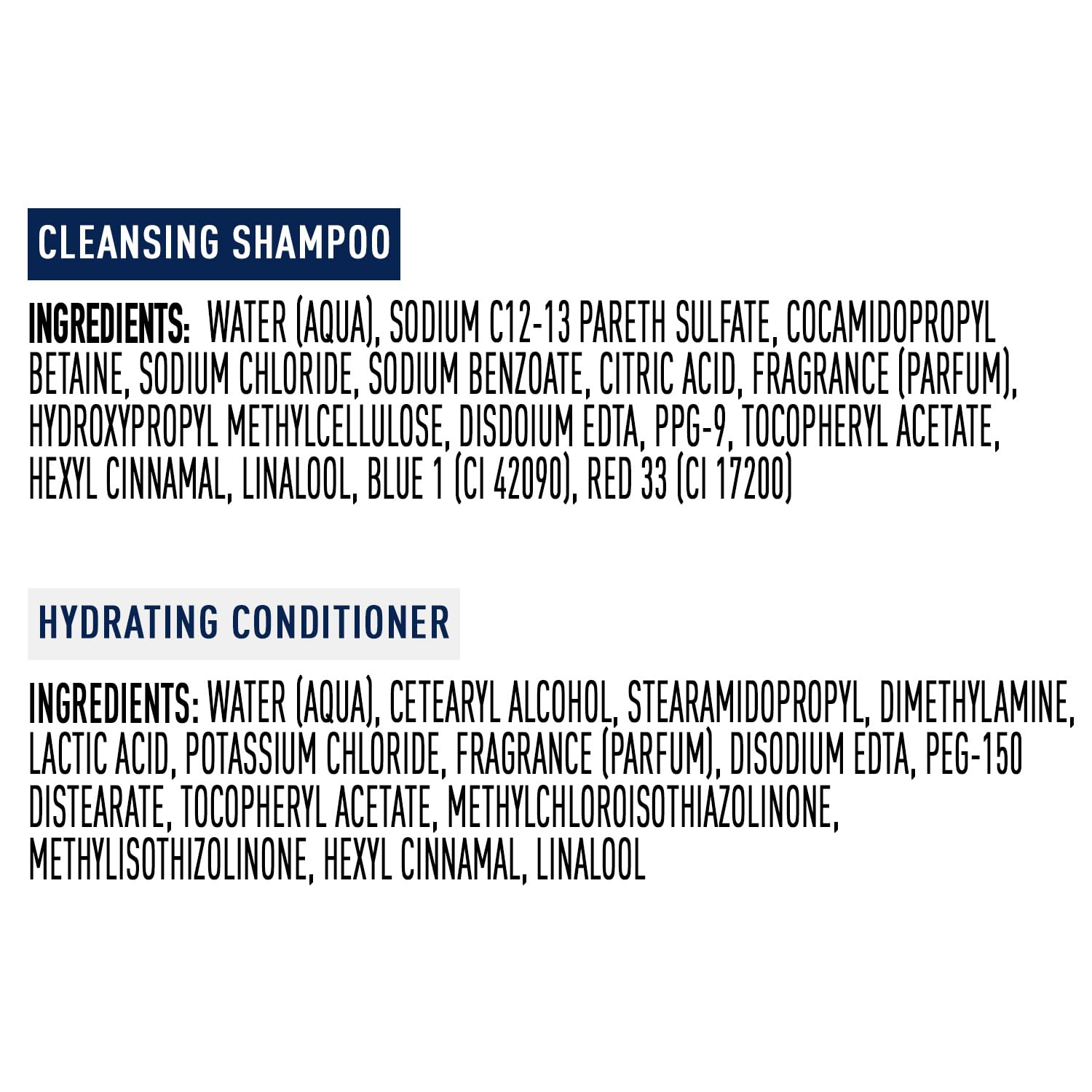 Suave shampoo delivers a rich lather for thorough cleansing