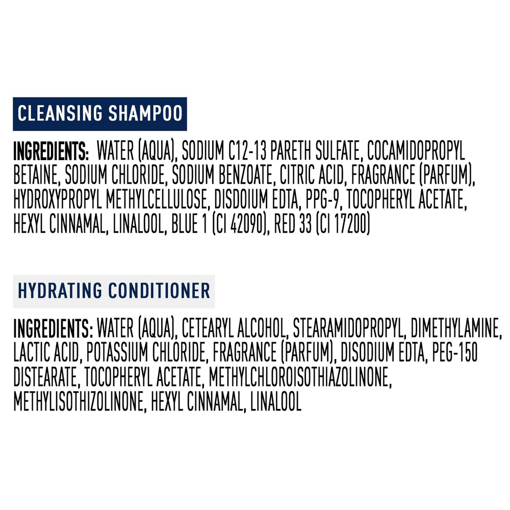 Suave shampoo delivers a rich lather for thorough cleansing