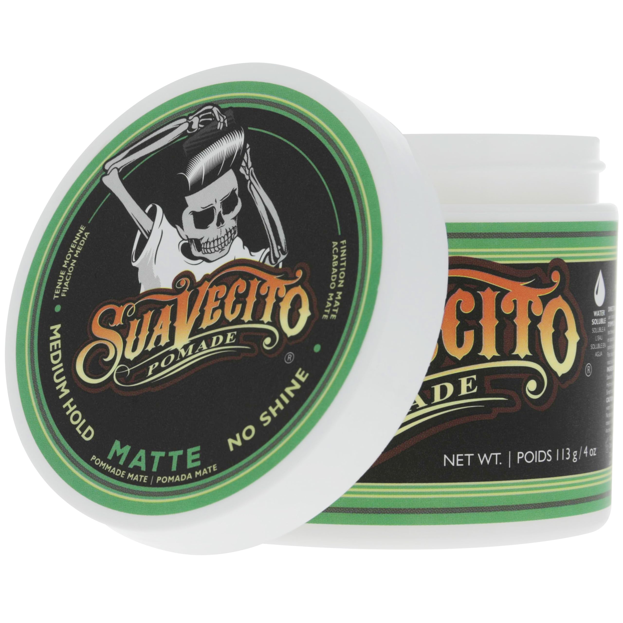 Professionals styling with Suavecito Matte Pomade for effortless results.