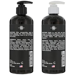 Suavecito OG conditioner bottle pump offers easy conditioning and detangling.