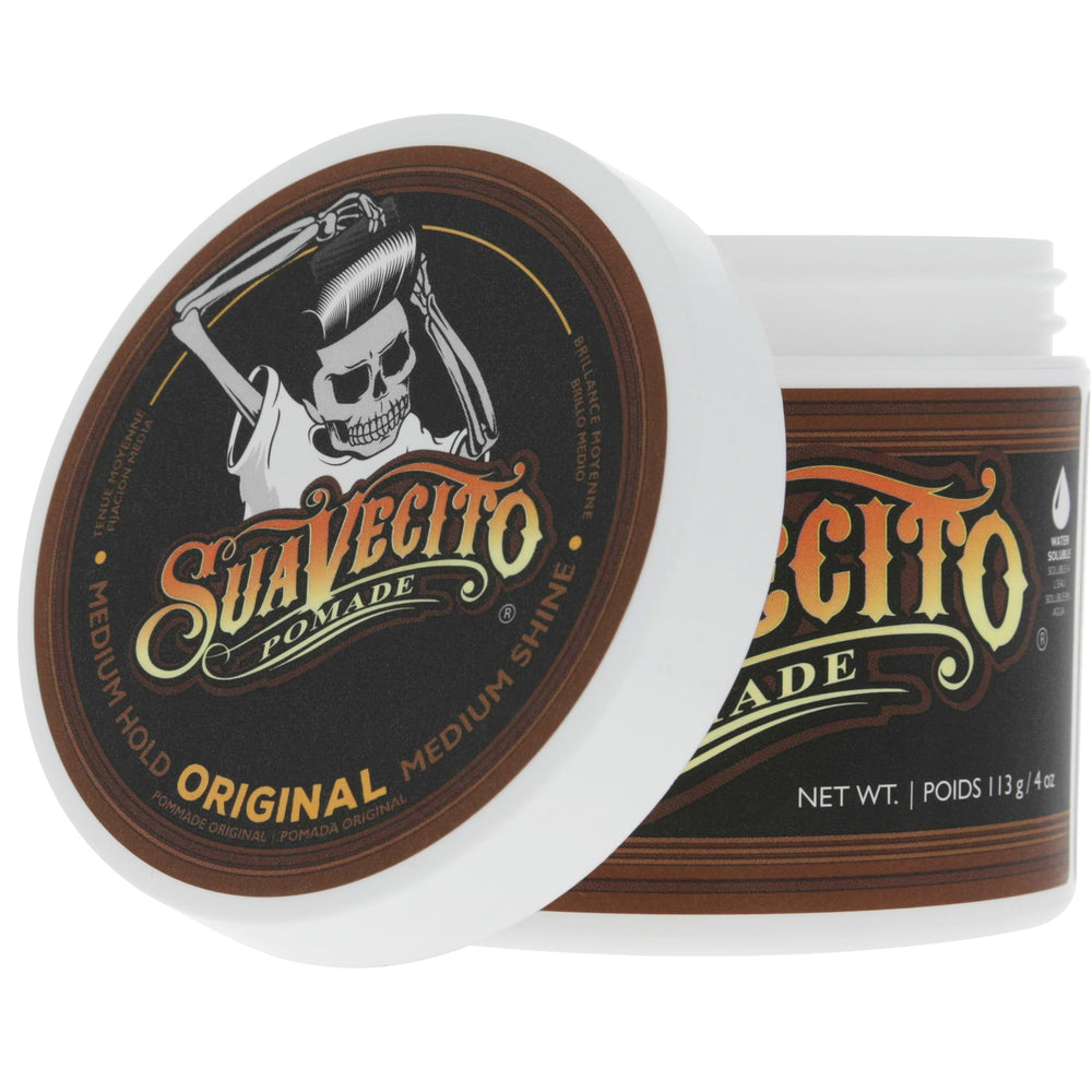 Easy wash-out with water thanks to Suavecito Original formula.
