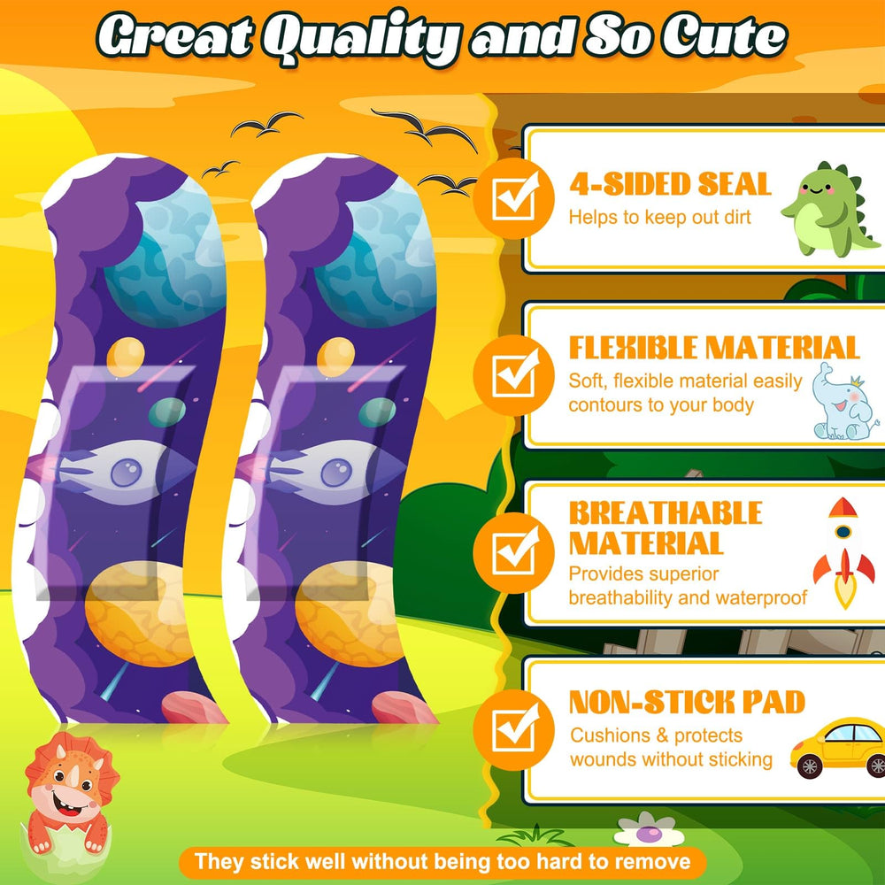 Sublaga kids bandages are easy to apply and remove for quick care