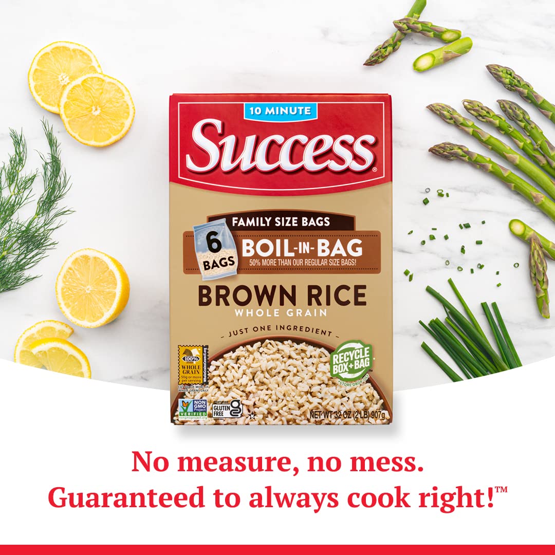 SUCCESS Brown Rice fried rice bowl shows texture and taste without fuss.