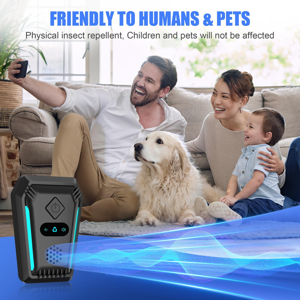 SUCGLES ultrasonic repeller in garage deters rodents and insects effectively