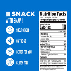 SuckerPunch dill pickle pouch on the go highlights convenient single-serve snack
