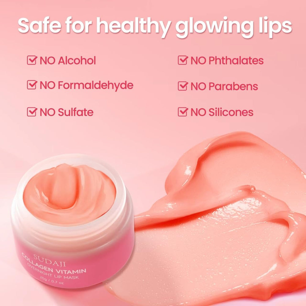 SUDAJI Hygienic silicone lip brush enables precise application.