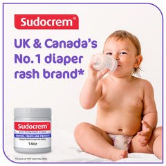 Sudocrem protective barrier application shields skin during wetness