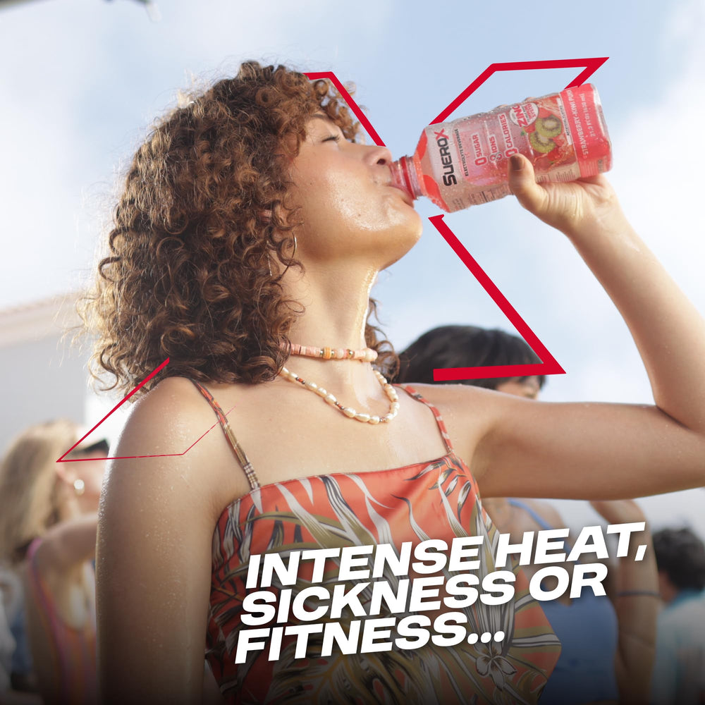 SueroX on-the-go hydration ready between workouts