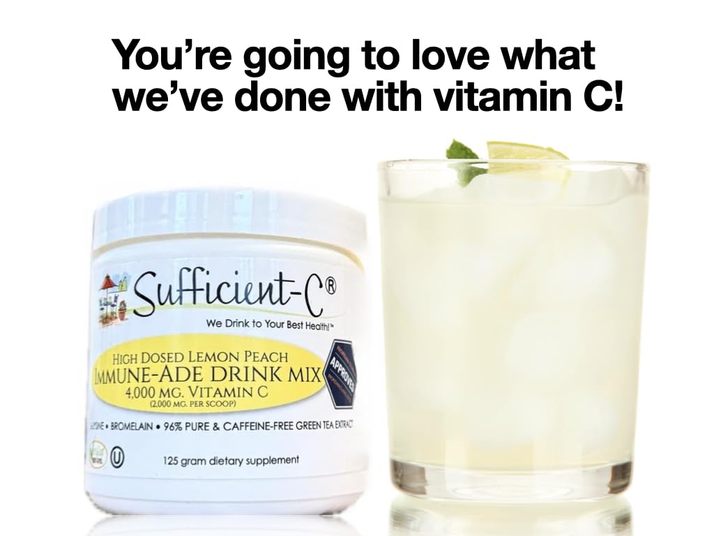 Sufficient-C green tea extract ingredient for a smooth, caffeine-free blend.