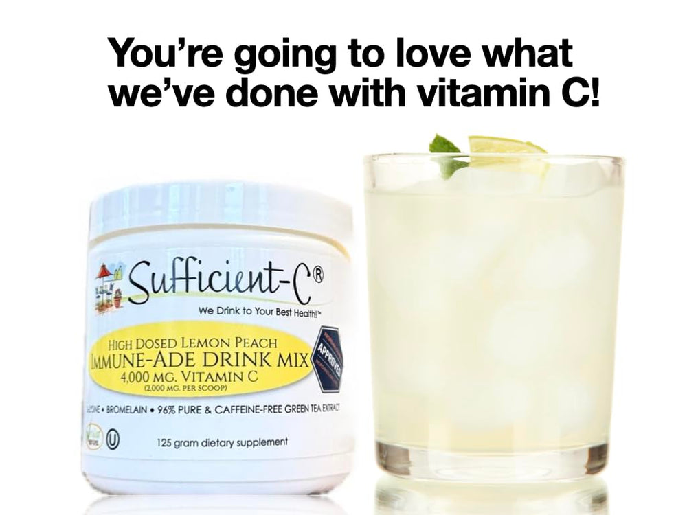 Sufficient-C green tea extract ingredient for a smooth, caffeine-free blend.