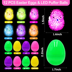 Sufuplay chick in egg with bright light for night-time fun.