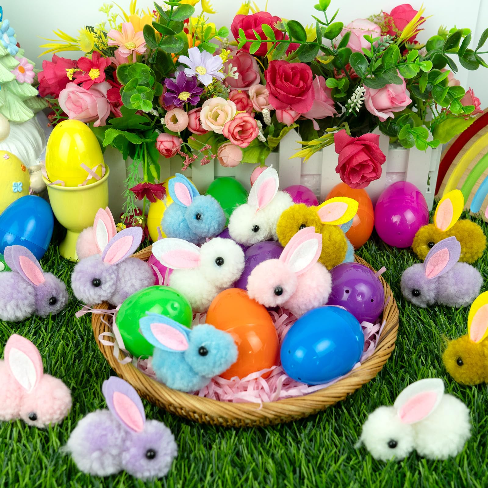 Sufuplay close-up of fluffy bunny toy enhances imaginative play.