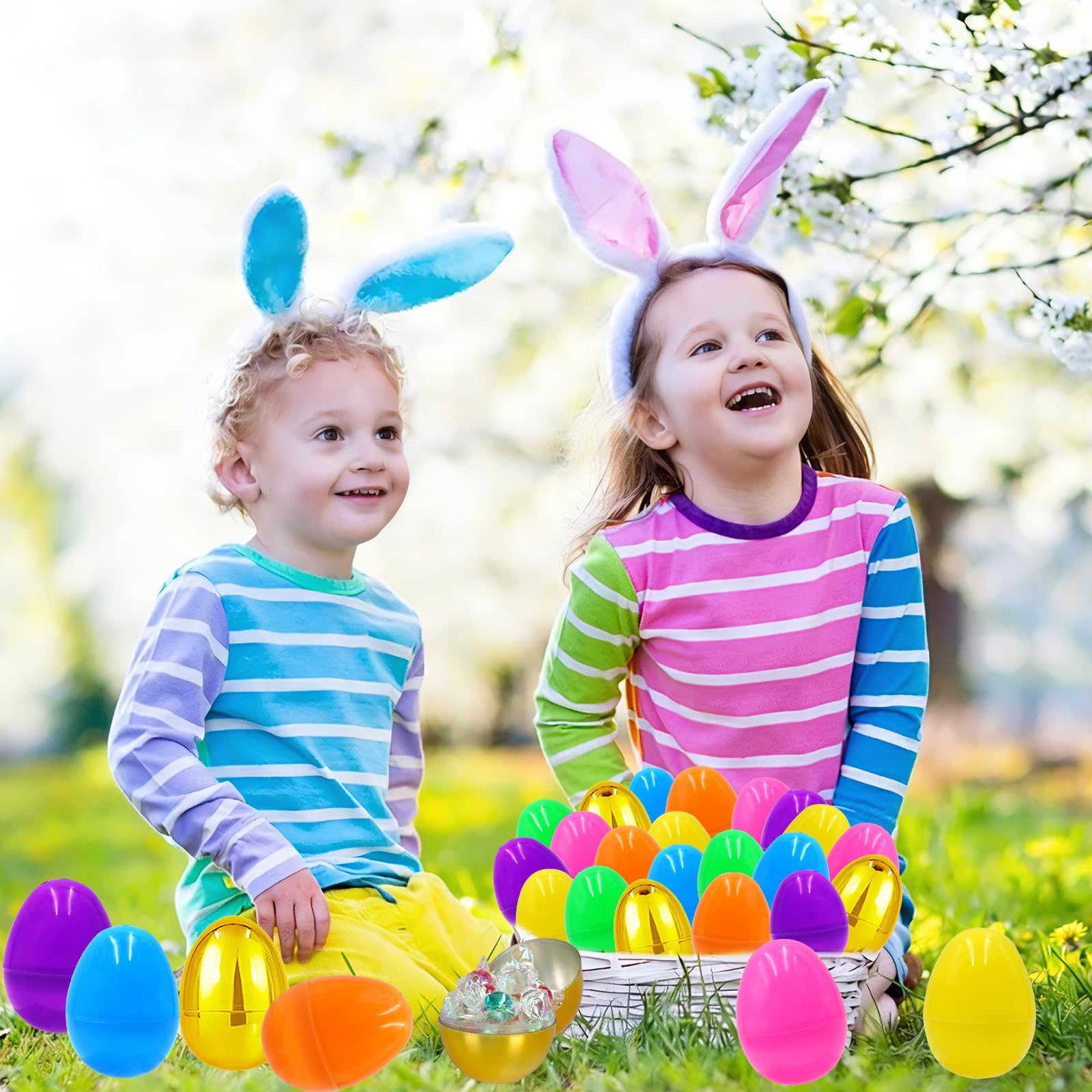Sufuplay eggs with smooth edges and sturdy plastic for outdoor play.