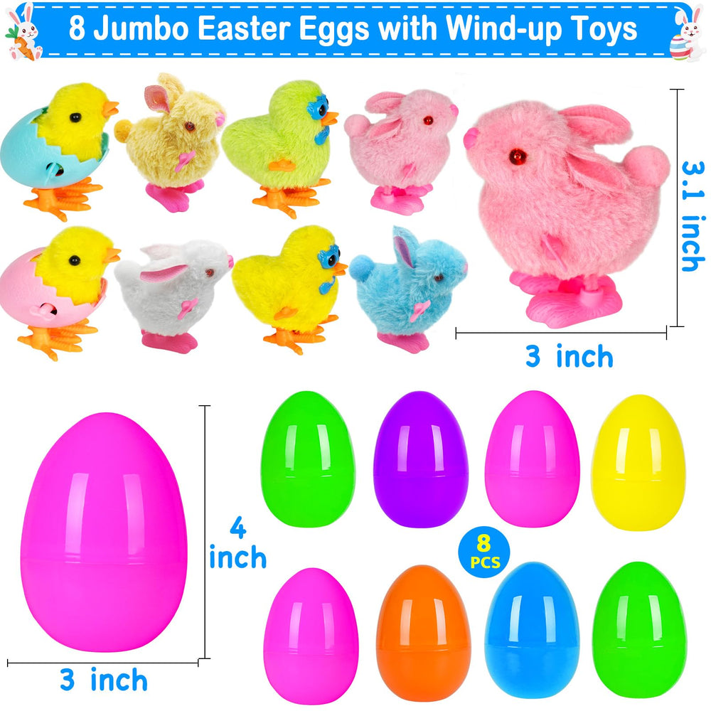 Sufuplay colorful jumbo Easter egg pack for celebrations